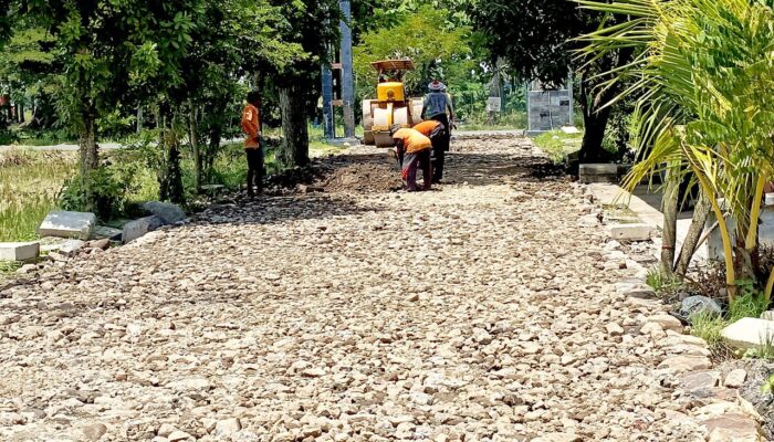 BKKD Bojonegoro Gaspol, Jalan Desa Mayangkawis Balen Dibenahi Besar-besaran