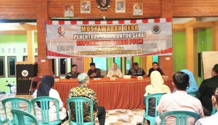 Musdes Tegang tapi Kompak: Lokasi KDMP Kedungadem Bojonegoro Resmi Ketok Palu