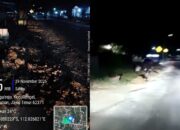 Aneh, Pekerjaan Malam Hari di Rengel Tuban Diduga Proyek Siluman
