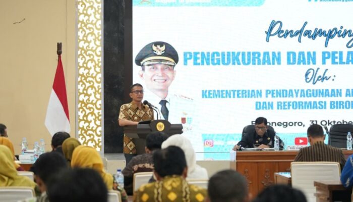 Pemkab Bojonegoro Perbaiki Tata Kelola Pemerintahan Lewat Pembinaan SAKIP