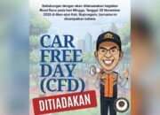 Warga Harap Maklum, CFD Bojonegoro Libur Pekan Ini