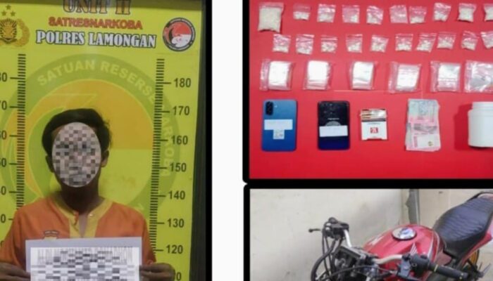 Lamongan Gempar, Ratusan Pil Double L Disita Polisi