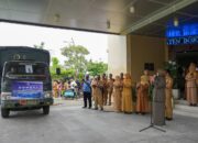 Wabup Bojonegoro Lepas 18 Truk Bantuan: Ini Gerakan Hati