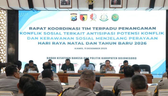 Bupati Bojonegoro Tegas: Rutinitas Bukan Alasan Turunkan Kewaspadaan Saat Nataru