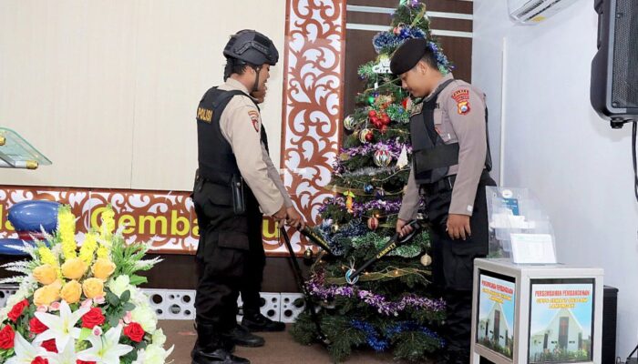 Ibadah Natal di Lamongan Dijaga Ketat, Jemaat Merasa Aman