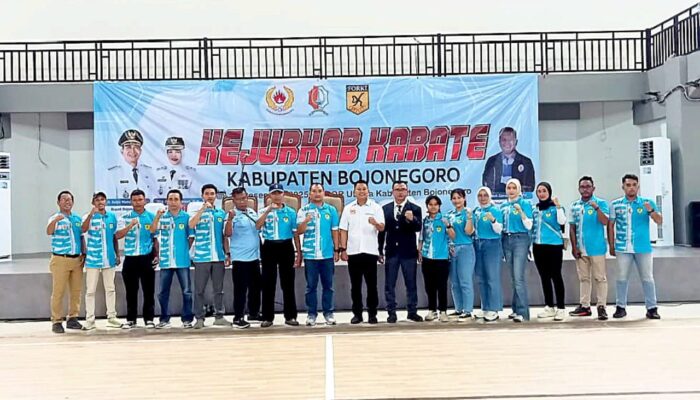 Pemkab Bojonegoro Dukung Penuh Kejurkab Karate 2025, Dinpora: Pembinaan Makin Kuat
