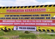 Tambang Pasir Ilegal di Kediri, Polisi Turun Langsung ke Lokasi Desa Juwet Kunjang
