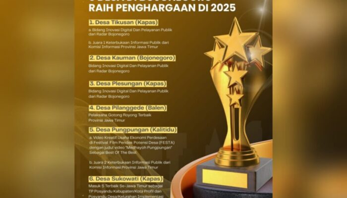 Desa Bojonegoro Unjuk Gigi di 2025, Digitalisasi dan Kreativitas Jadi Andalan