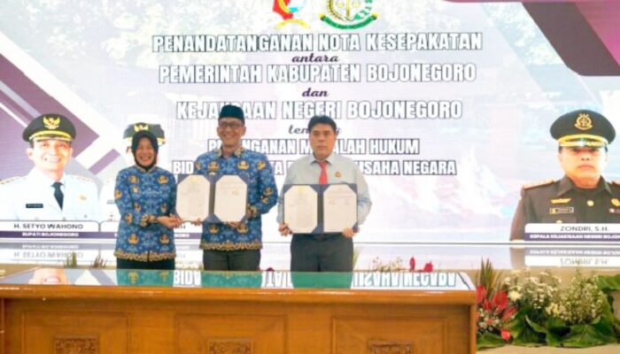 Sinergi Pemkab dan Kejari Bojonegoro, Siap Kawal Pembangunan Tanpa Masalah Hukum