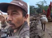 Krisis Logistik Pascabencana, Warga Takengon Aceh Tengah Berjuang Lewati Medan Longsor
