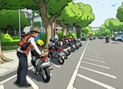 Biar Tak Kena Tegur, Warga Wajib Tahu Aturan Parkir Baru di Bojonegoro