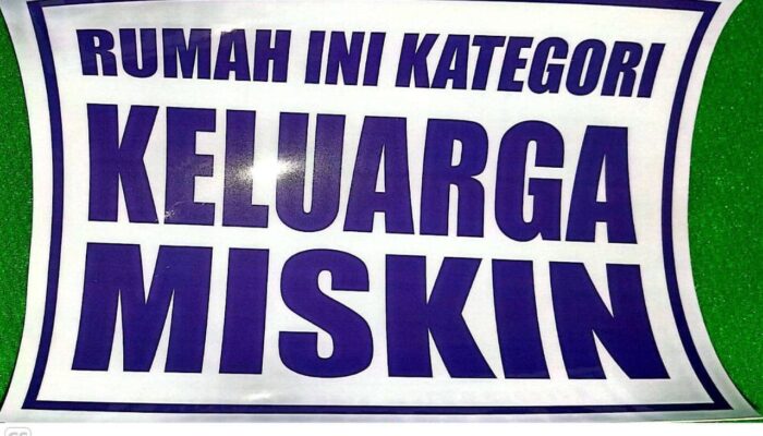 Transparansi Bansos, Ribuan Rumah di Bojonegoro Ditempeli Stiker Miskin