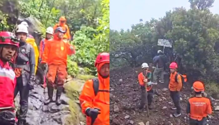 Pencarian Pendaki Gunung Slamet Hilang Diperpanjang, 70 Personel SAR Dikerahkan