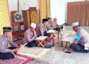 Bangun Polisi Berakhlak dan Profesional, Polsek Buduran Sidoarjo Gelar Khotmil Qur’an