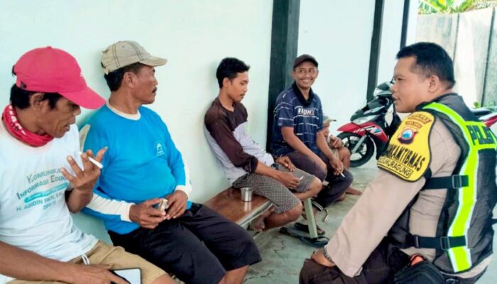 Polsek Sumberrejo Bojonegoro Perkuat Keamanan Lewat Patroli Humanis