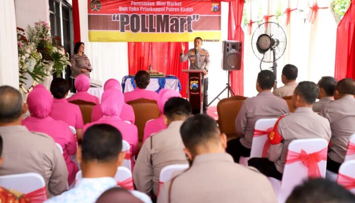 Tak Sekedar Toko, Pollmart Polres Kediri Kini Lebih Profesional