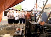 Sumur Bor di Masjid Al-Bashor, Bukti Nyata Kepedulian Polres Kediri