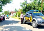 Anggota Polsek Kepohbaru Bojonegoro Patroli Sapa Siang Tekan Kriminalitas