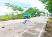 Keluar Halaman Toko, Pengendara Motor di Bojonegoro Ini Tewas Ditabrak Mobil