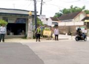 Cegah Macet dan Kecelakaan, Polisi Kepohbaru Bojonegoro Atur Lalu Lintas