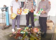 Wing’s Gandeng Polsek Balen Bojonegoro, Produk Kedaluwarsa Dimusnahkan