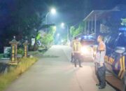 Patroli Malam Polsek Kedungadem Bojonegoro, Pemuda Dihimbau Tak Trek-trekan