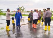 Polres Lamongan All Out, Wakapolres Turun Kawal Penanganan Banjir