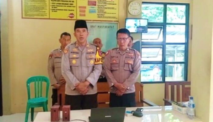 Binrohtal Jadi Penguat Mental Anggota Polsek Trucuk Bojonegoro