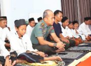 Tak Sekedar Tugas, Dandim Lamongan Berbagi dengan Anak Yatim