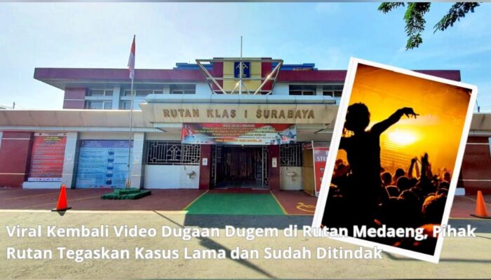 Viral Video Dugaan Dugem di Rutan Medaeng, Ini Klarifikasi Resmi