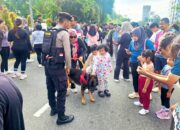 Keamanan Jadi Hiburan Edukatif di CFD Pontianak Bersama Unit K9 Polda Kalbar