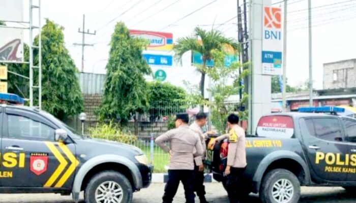 Cegah Gangguan Kamtibmas, Dua Polsek di Bojonegoro Turun Patroli Bareng