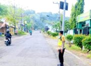 Pagi Lebih Tertib, Polsek Gondang Bojonegoro Intensifkan Sapa Pagi