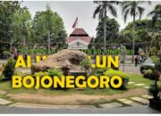 Ikon Kota Bojonegoro Bersolek, Alun-alun Ditata Ulang Tanpa Dibongkar