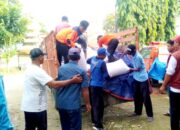 Belasan Desa Terendam Banjir Bengawan Jero Lamongan