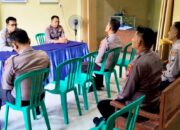 Lewat Anev Mingguan, Polsek Trucuk Bojonegoro Perkuat Kamtibmas