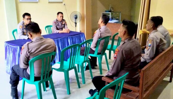 Lewat Anev Mingguan, Polsek Trucuk Bojonegoro Perkuat Kamtibmas