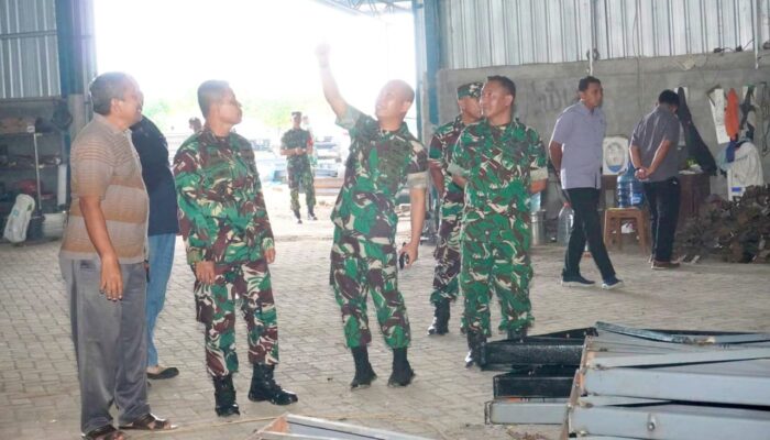 Perkuat Ekonomi Desa, Dandim Lamongan Turun Langsung