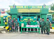 Hangat dan Humanis, Jumat Berkah Koramil Kalitengah Lamongan Disambut Warga