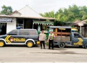 Polsek Trucuk Bojonegoro Siaga, Patroli Rutin Amankan Pertokoan dan Obyek Vital