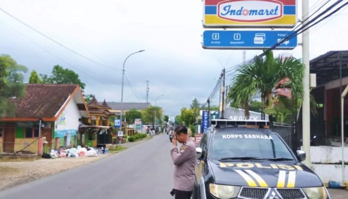Minimarket hingga Pasar Jadi Sasaran Patroli Polsek Sugihwaras Bojonegoro