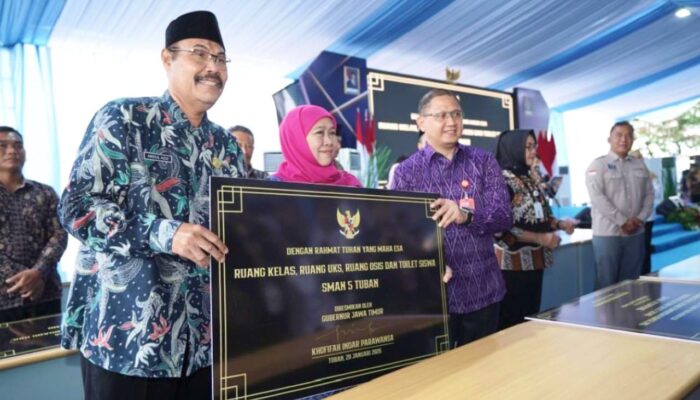 Dari Bojonegoro untuk Jatim: Gubernur Khofifah Resmikan Puluhan Sekolah