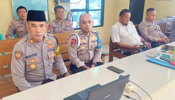 Polsek Trucuk Bojonegoro Perkuat Pelayanan Masyarakat Lewat Anev Rutin