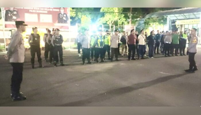 Pengamanan Maksimal, Jurit Malam PSHT Bojonegoro Kota Lancar