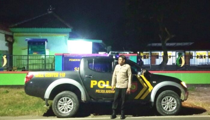 Polsek Sugihwaras Bojonegoro Intensifkan Patroli Sapa Fajar
