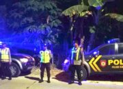 Polisi Menyisir Titik Rawan, Keamanan Perbatasan Sumberrejo Bojonegoro Diperkuat