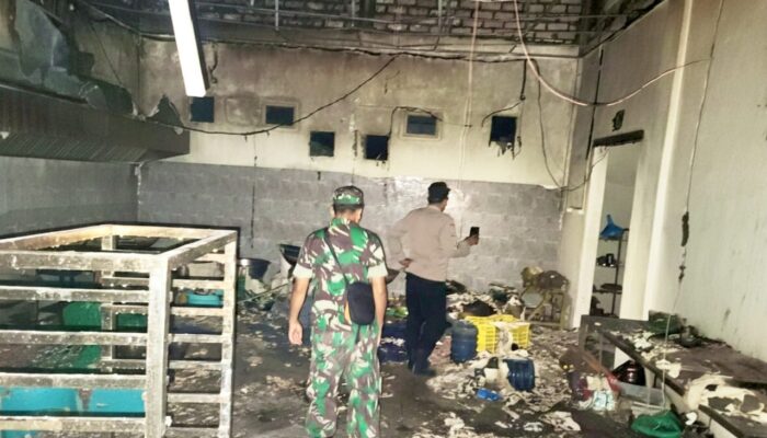 Gas Bocor, Api Membesar, Dapur SPPG Baureno Bojonegoro Hangus Terbakar