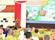 Apel Dansat TNI AD 2026, Dandim Lamongan Wakili Kodam Brawijaya