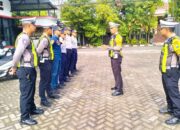 Keselamatan Jamaah Jadi Prioritas, Bus Harlah NU Dicek Polisi Lamongan