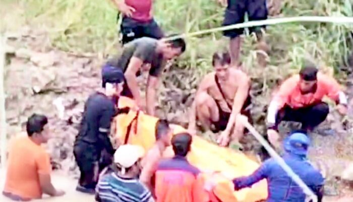 Dua Hari Pencarian, Anak Tenggelam di Sungai Lamong Lamongan Ditemukan Meninggal
